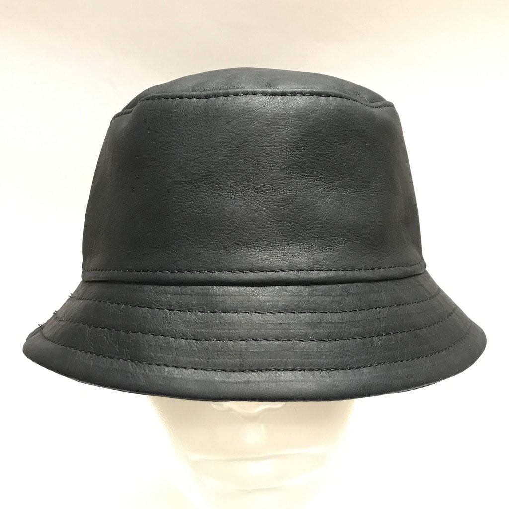 Custom Bucket Hat Wax Leather