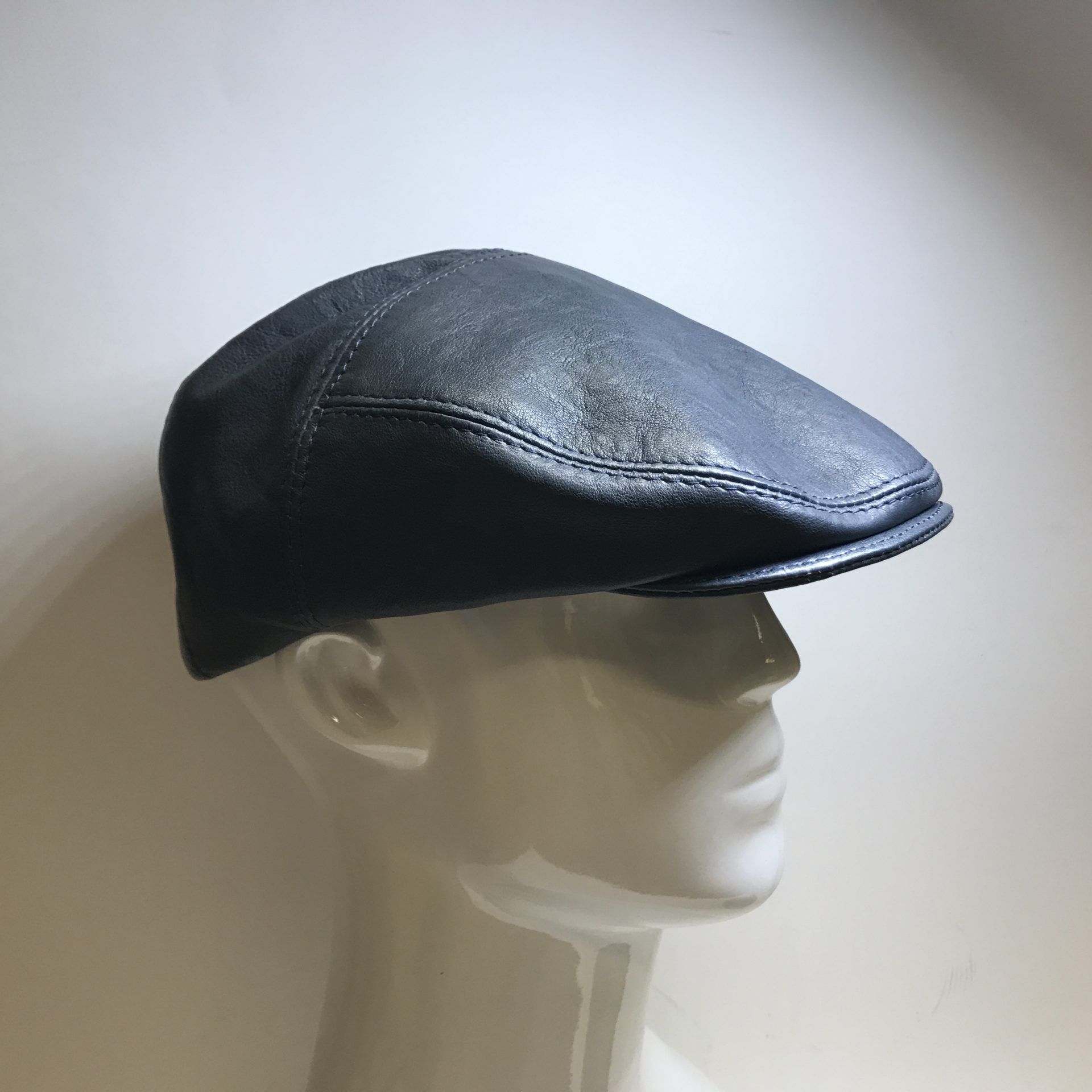 Custom 6 piece cap vegetable tanned leather