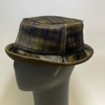 Green Checked Bucket Hat